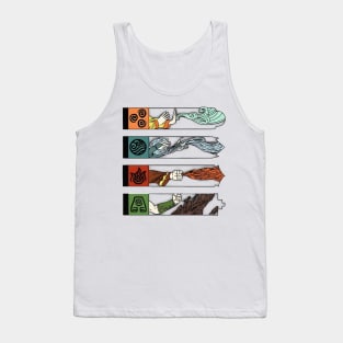 Avatar - The 4 Elements Tank Top